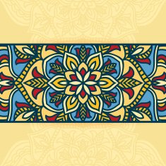 Circle flower mandala N3