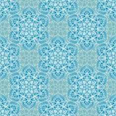 Circle flower mandala N4