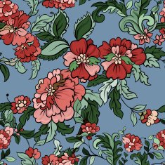 Beautiful floral seamless pattern N33