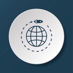 Vector sign Rocket N6 free image download