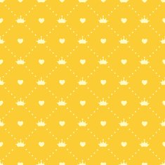 Princess Seamless Pattern Background Vector Illustration N3