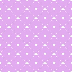 Princess Seamless Pattern Background Vector Illustration N4