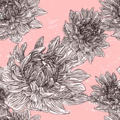 graceful floral seamless pattern N3