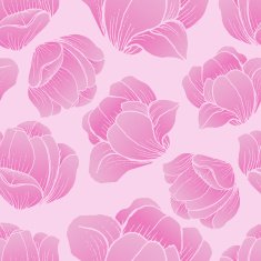 Abstract Elegance pattern with floral background N2