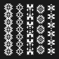 Vector abstract geometric elements N10