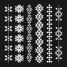 Vector abstract geometric elements N11