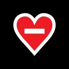 No loving sign Vector illustration
