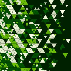 Salad Triangle Design Background Square