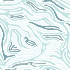 Seamless pattern Texture of pastel wavy stripes N2