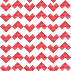 seamless pattern hearts of triangles N2