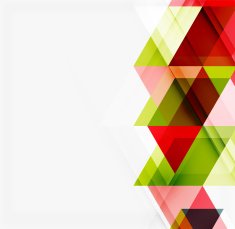 Abstract geometric background Modern overlapping triangles N400