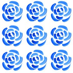 Blue Flowers N19