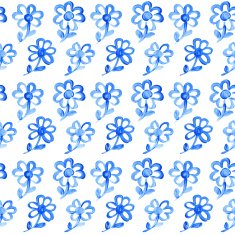 Blue Flowers N21