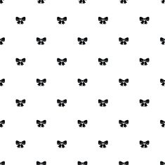 Vector seamless pattern jingle bells