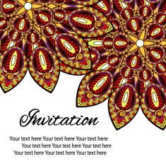 invitation mandala card7 N3