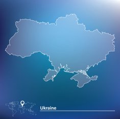 Map of Ukraine N12