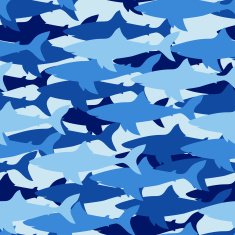 pattern with sharks N2