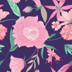 Modern Summer Vector Pattern