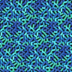 Vector seamless blue pattern in hipster style