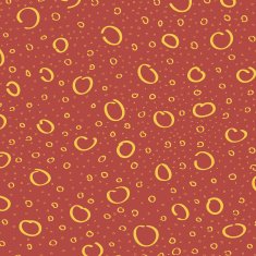 abstract seamless hand-made circle pattern