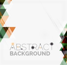 Abstract geometric background Modern overlapping triangles N435