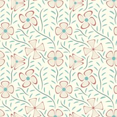 Cartoon Flowers N124