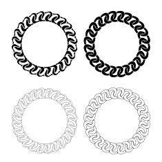 circle frames N13