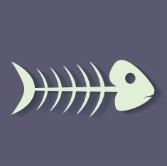 Fish Skeleton N20