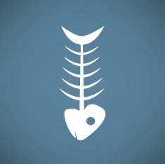 Fish Skeleton N21