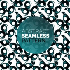Vector colorful seamless geometric pattern Modern stylish abstract texture N40