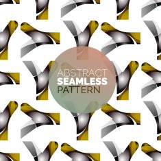 Vector colorful seamless geometric pattern Modern stylish abstract texture N41