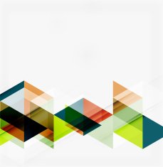 Abstract geometric background Modern overlapping triangles N446