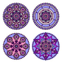 indian mandala set N2