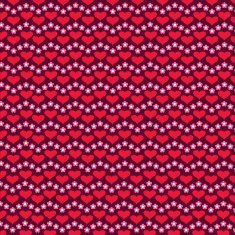 Heart Stripe Pattern