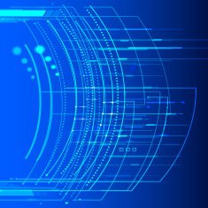 Technology abstract background grow bright light element 006