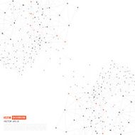 Vector network background abstract polygon triangle N14