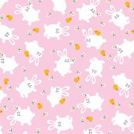 easter bunnies and chicks