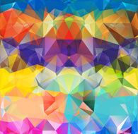 Abstract geometric background space N2