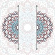 Floral oriental pattern N30