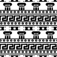 Greek borders seamless pattern