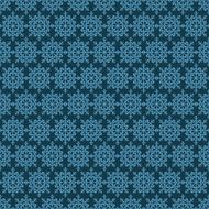Snowflake seamless pattern N15