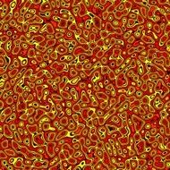 Abstract fractal orange marbleized psychedelic plasma