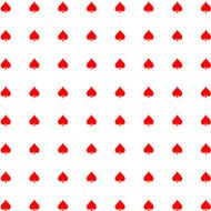 Hearts red background icon great for any use Vector EPS10
