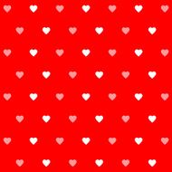 Heart red icont great for any use Vector EPS10