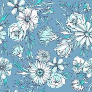 Seamless Floral Pattern N1265