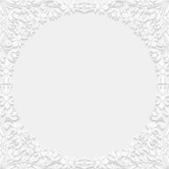 Decorative Floral Frame N17