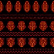 African Tribal Pattern Ethnic ornament N38
