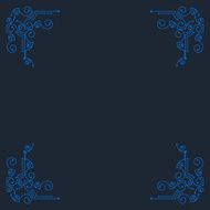 Vector vintage decorative frames N8