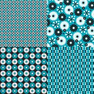 turquoise patterns