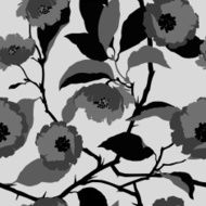 Seamless pattern with flowers rose N38